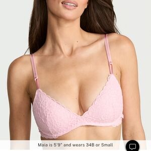 Victoria's Secret Lavender Lace Bra